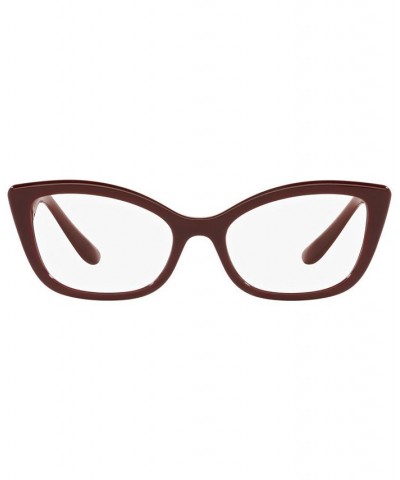 DG5078 Women's Cat Eye Eyeglasses Bordeaux $76.72 Womens