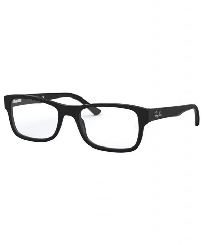 RX5268 Unisex Rectangle Eyeglasses Matte Blac $20.02 Unisex