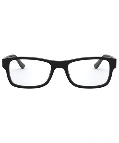 RX5268 Unisex Rectangle Eyeglasses Matte Blac $20.02 Unisex