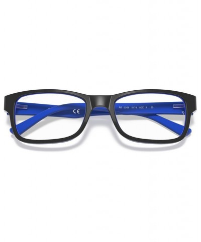 RX5268 Unisex Rectangle Eyeglasses Matte Blac $20.02 Unisex