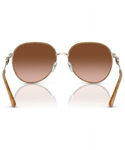 Women's Sunglasses Empire Light Gold-Tone Amber Tortoise $38.43 Womens