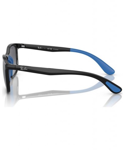 Kids Polarized Sunglasses RJ9076S49-YP Black on Rubber Blue $13.09 Kids