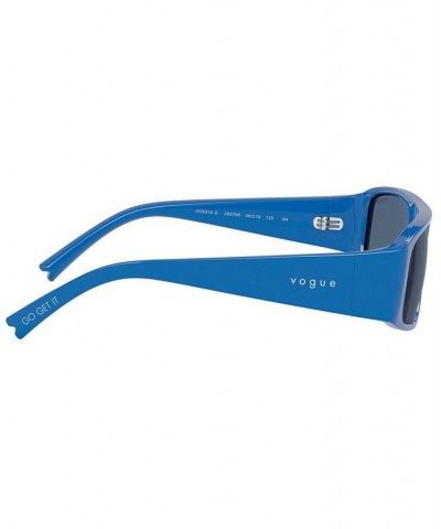 MBB X Sunglasses VO5318S56-X BLUE/DARK BLUE $12.21 Unisex