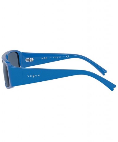 MBB X Sunglasses VO5318S56-X BLUE/DARK BLUE $12.21 Unisex