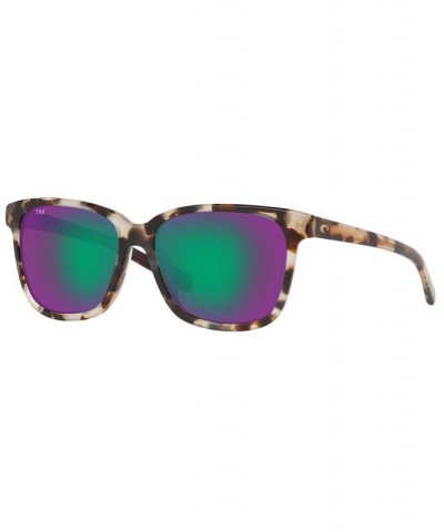 Polarized Sunglasses CDM MAY 57 TORTOISE/GREEN MIR POL $31.44 Unisex