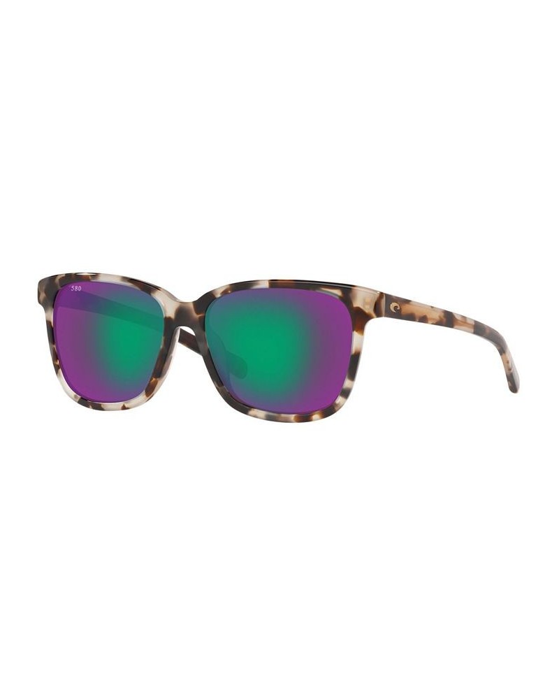 Polarized Sunglasses CDM MAY 57 TORTOISE/GREEN MIR POL $31.44 Unisex