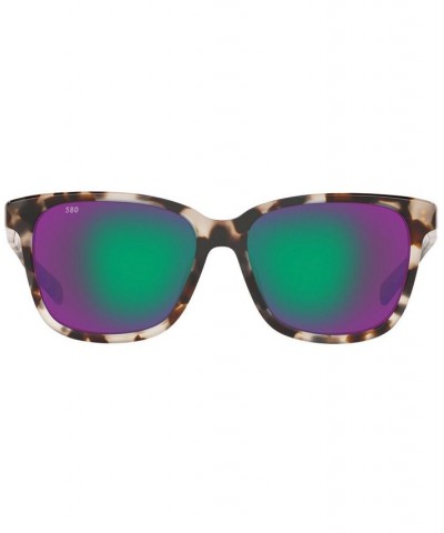 Polarized Sunglasses CDM MAY 57 TORTOISE/GREEN MIR POL $31.44 Unisex