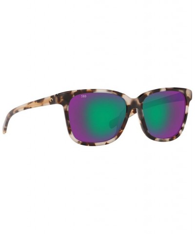 Polarized Sunglasses CDM MAY 57 TORTOISE/GREEN MIR POL $31.44 Unisex