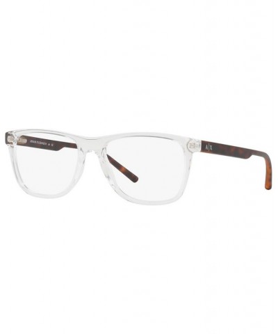 Armani Exchange AX3048 Men's Pillow Eyeglasses Crystal $13.09 Mens