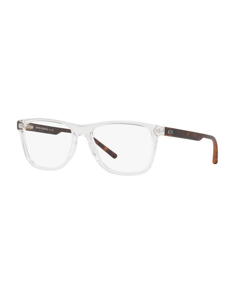 Armani Exchange AX3048 Men's Pillow Eyeglasses Crystal $13.09 Mens