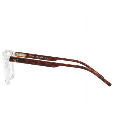 Armani Exchange AX3048 Men's Pillow Eyeglasses Crystal $13.09 Mens