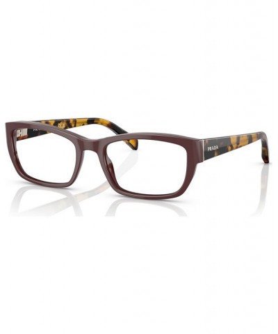 Women's Rectangle Eyeglasses PR 18OV54-O Etruscan $55.86 Womens