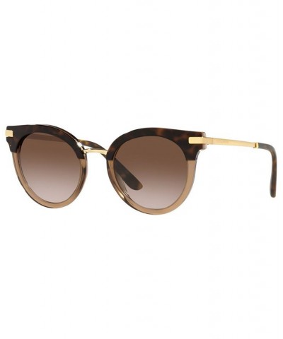 Women's Sunglasses DG4394 50 Black/Transparent Black $78.12 Womens