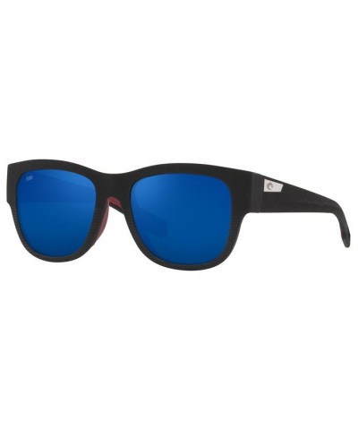 Women's Polarized Sunglasses Caleta 55 Black $50.38 Womens