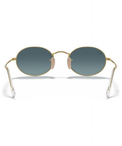 Sunglasses RB3547 51 GOLD/BLUE GRADIENT GREY $44.50 Unisex