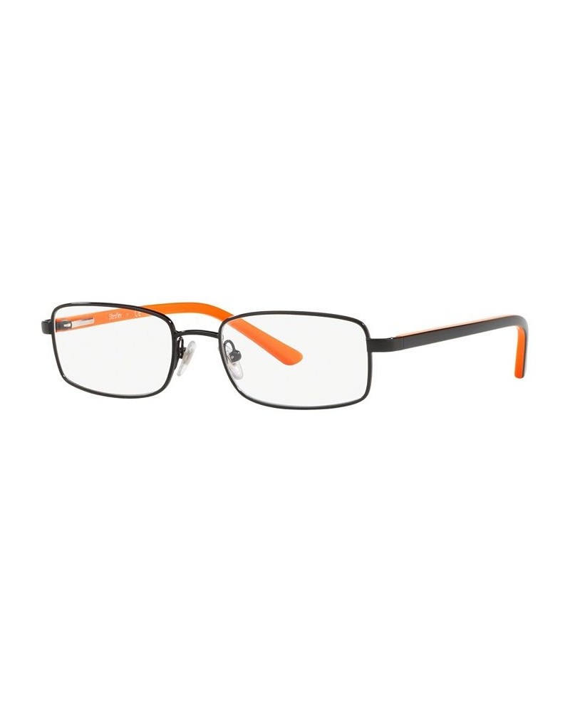 SF2856 Men's Rectangle Eyeglasses Black $16.74 Mens