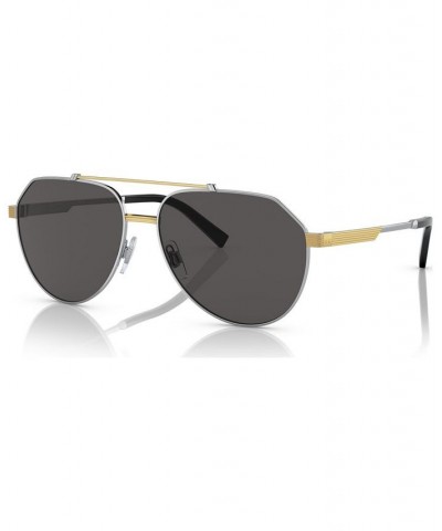 Men's Sunglasses DG228859-X Silver-Tone/Gold-Tone $52.08 Mens