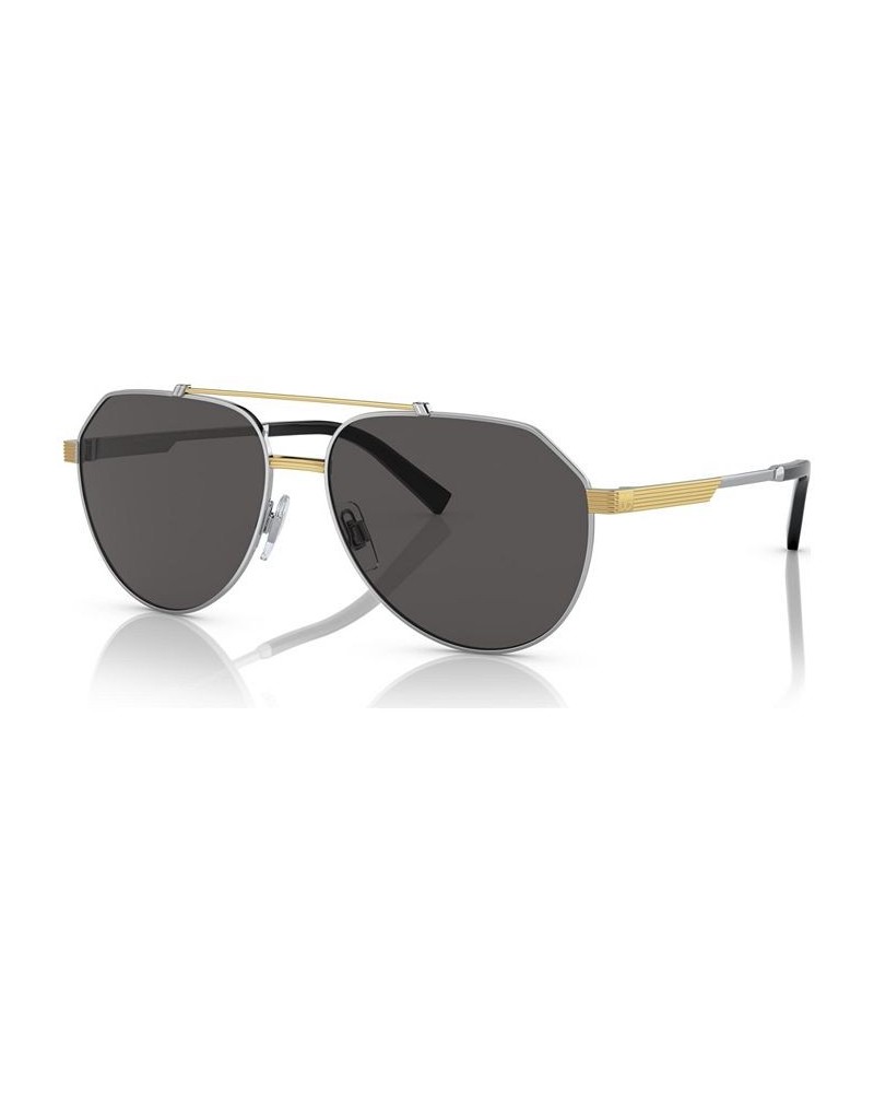 Men's Sunglasses DG228859-X Silver-Tone/Gold-Tone $52.08 Mens