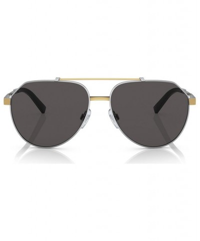 Men's Sunglasses DG228859-X Silver-Tone/Gold-Tone $52.08 Mens