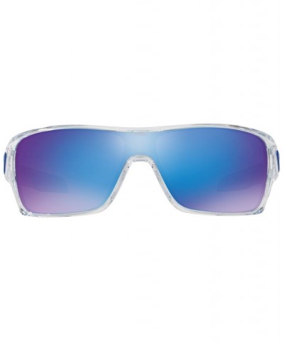 Turbine Rotor Sunglasses OO9307 CLEAR/BLUE MIRROR $30.43 Unisex