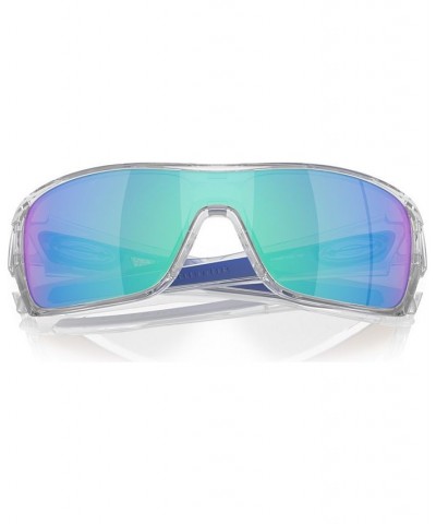 Turbine Rotor Sunglasses OO9307 CLEAR/BLUE MIRROR $30.43 Unisex