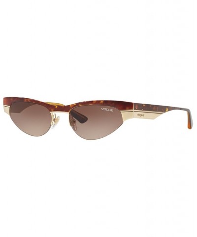 Sunglasses VO4105S 51 BRUSHED PALE GOLD/BLUE/BLUE $12.18 Unisex