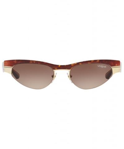 Sunglasses VO4105S 51 BRUSHED PALE GOLD/BLUE/BLUE $12.18 Unisex