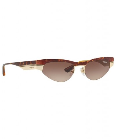 Sunglasses VO4105S 51 BRUSHED PALE GOLD/BLUE/BLUE $12.18 Unisex