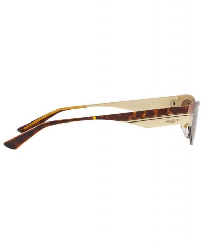 Sunglasses VO4105S 51 BRUSHED PALE GOLD/BLUE/BLUE $12.18 Unisex