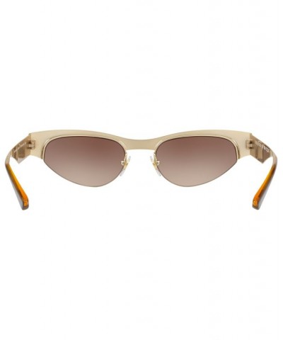 Sunglasses VO4105S 51 BRUSHED PALE GOLD/BLUE/BLUE $12.18 Unisex