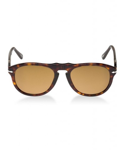 Polarized Sunglasses PO0649 Brown/Brown $77.97 Unisex