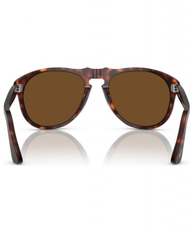 Polarized Sunglasses PO0649 Brown/Brown $77.97 Unisex