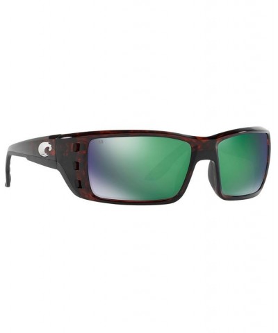 Polarized Sunglasses PERMIT 62 TORTOISE/GREEN MIRROR $51.87 Unisex