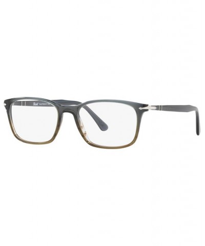 PO3189V Men's Square Eyeglasses Gray $75.21 Mens