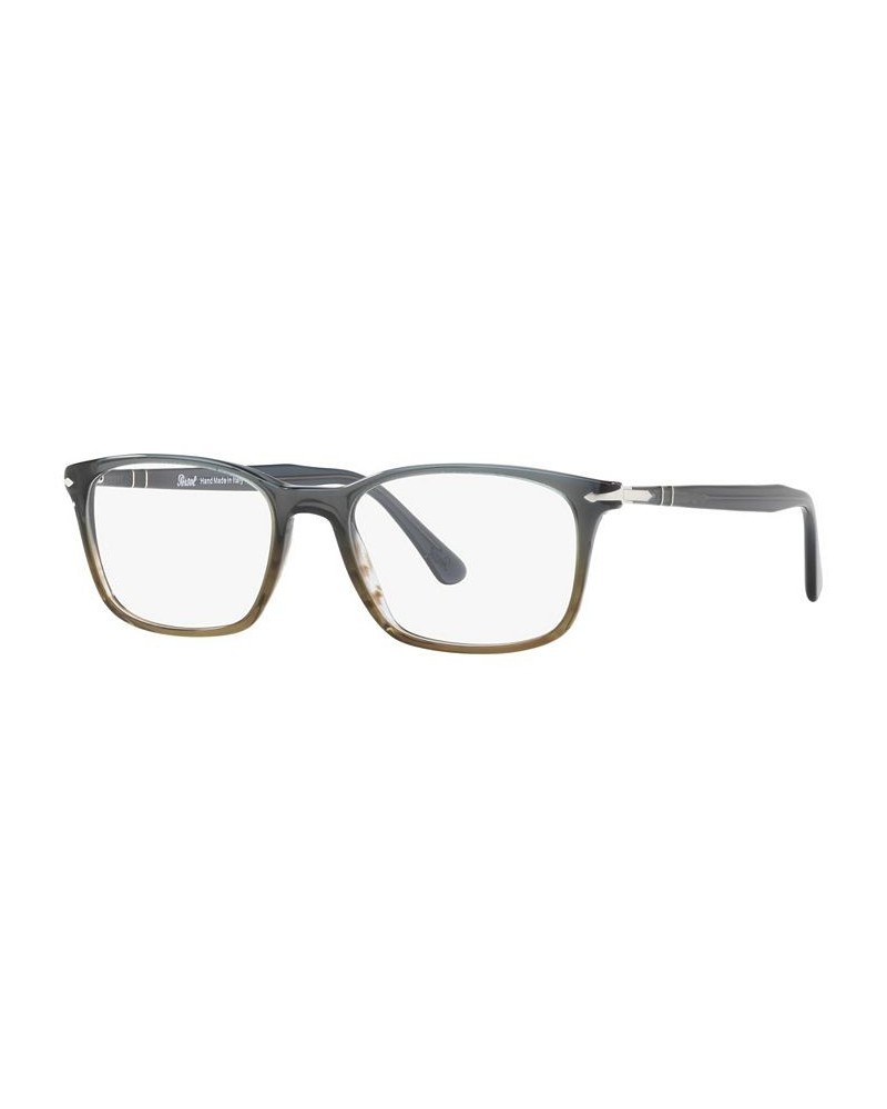 PO3189V Men's Square Eyeglasses Gray $75.21 Mens