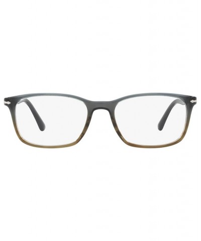 PO3189V Men's Square Eyeglasses Gray $75.21 Mens