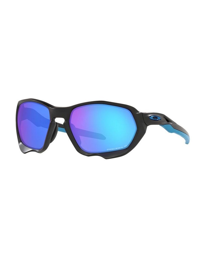 Men's Plazma Polarized Sunglasses OO9019 59 MATTE BLACK/PRIZM SAPPHIRE POLAR $32.76 Mens