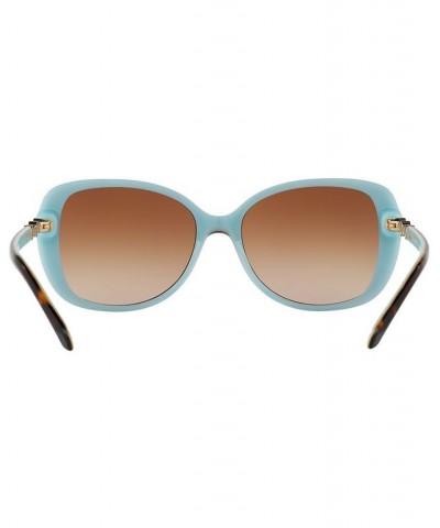 Sunglasses TF4121B 55 HAVANA/BLUE/BROWN GRADIENT $105.36 Unisex