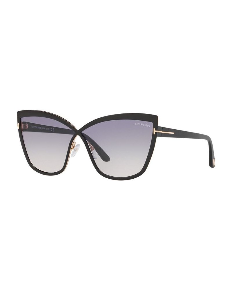 Sunglasses FT0715 68 BLACK SHINY/GREY GRAD $52.25 Unisex