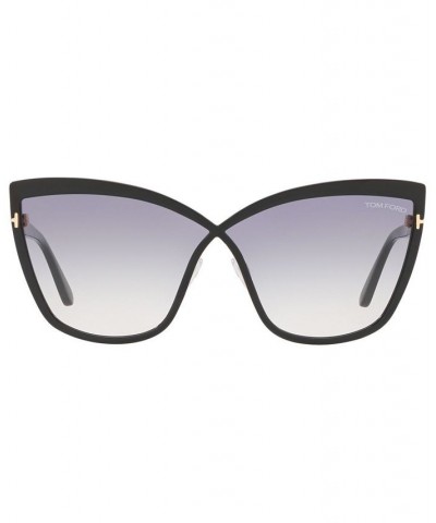 Sunglasses FT0715 68 BLACK SHINY/GREY GRAD $52.25 Unisex