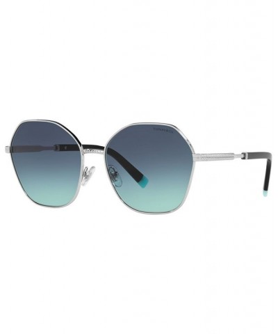 Women's Sunglasses TF3081 59 Silver-Tone $115.80 Womens