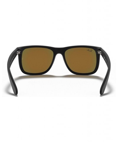 Sunglasses Justin Mirror RB4165 BLACK/ORANGE MIRROR $24.75 Unisex