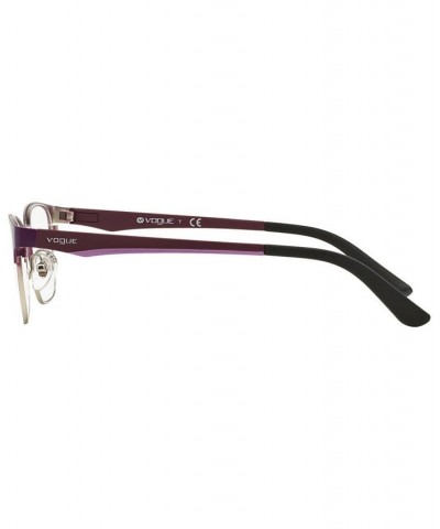 VO3940 Women's Square Eyeglasses Plum $14.95 Womens