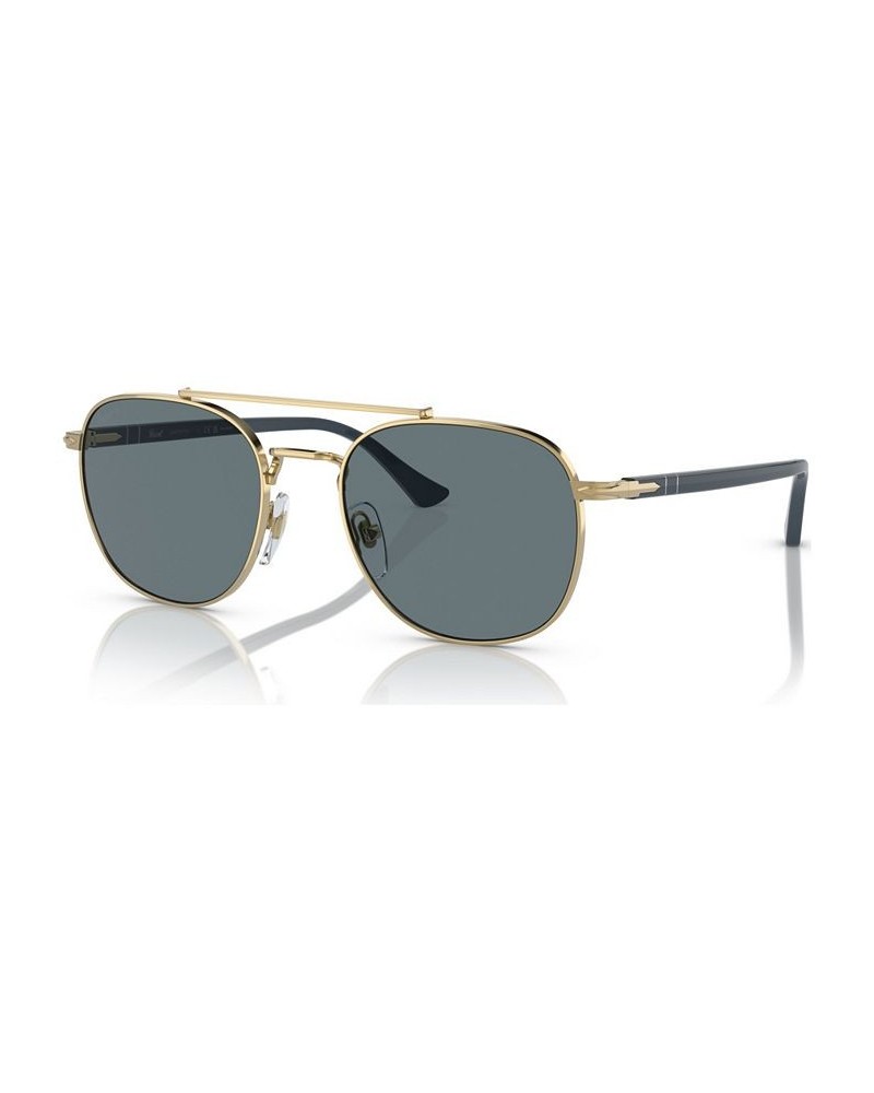 Unisex Polarized Sunglasses PO1006S Gold-Tone $102.37 Unisex