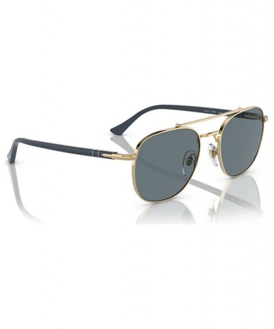 Unisex Polarized Sunglasses PO1006S Gold-Tone $102.37 Unisex