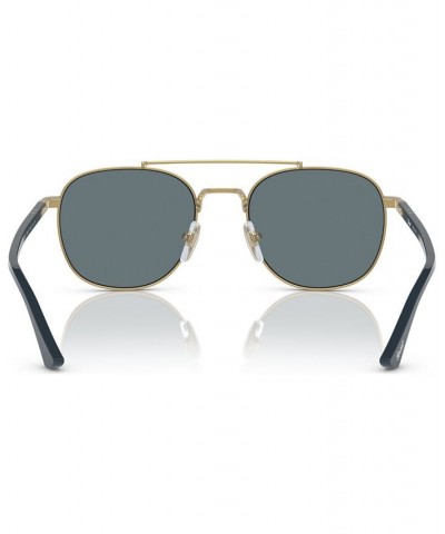 Unisex Polarized Sunglasses PO1006S Gold-Tone $102.37 Unisex