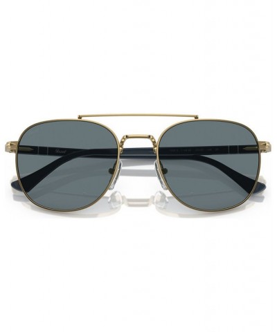 Unisex Polarized Sunglasses PO1006S Gold-Tone $102.37 Unisex