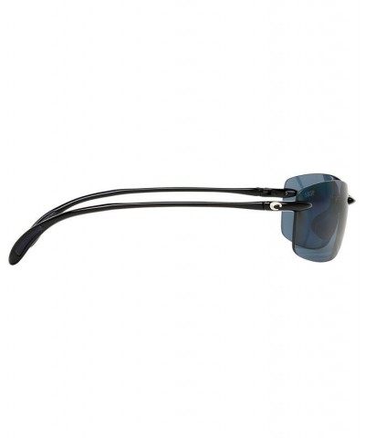 Unisex Polarized Sunglasses 6S000121 BLACK SHINY/GREY $34.58 Unisex