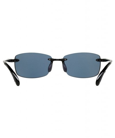 Unisex Polarized Sunglasses 6S000121 BLACK SHINY/GREY $34.58 Unisex