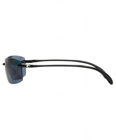 Unisex Polarized Sunglasses 6S000121 BLACK SHINY/GREY $34.58 Unisex